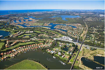 Aerial Photo Helensvale QLD Aerial Photography