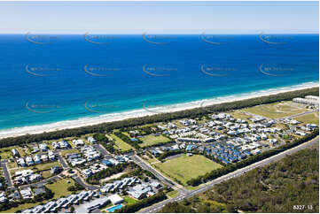 Aerial Photo Casuarina Beach NSW Aerial Photography