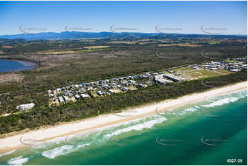 Aerial Photo Casuarina Beach NSW Aerial Photography