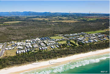 Aerial Photo Casuarina Beach NSW Aerial Photography