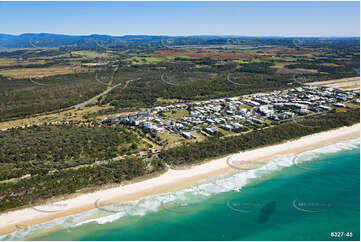 Aerial Photo Casuarina Beach NSW Aerial Photography