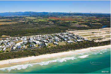 Aerial Photo Casuarina Beach NSW Aerial Photography