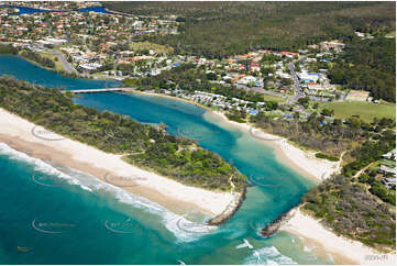 Aerial Photo Pottsville NSW Aerial Photography