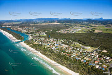 Aerial Photo Pottsville NSW Aerial Photography