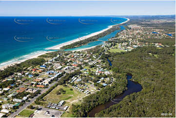 Aerial Photo Pottsville NSW Aerial Photography