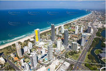 Aerial Photo Broadbeach QLD Aerial Photography