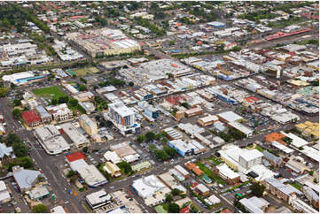 Aerial Photo Toowoomba City QLD Aerial Photography