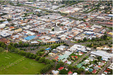 Aerial Photo Toowoomba City QLD Aerial Photography