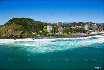 Aerial Photo Burleigh Heads QLD Aerial Photography