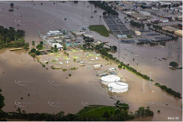 Aerial Photo Brisbane Flood QLD Aerial Photography