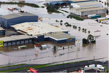 Aerial Photo Brisbane Flood QLD Aerial Photography