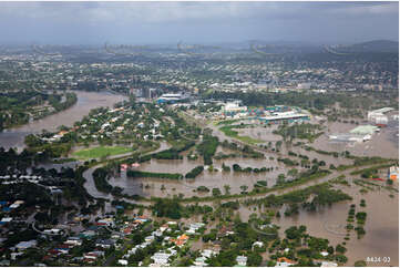 Aerial Photo Brisbane Flood QLD Aerial Photography