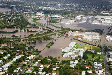 Aerial Photo Brisbane Flood QLD Aerial Photography