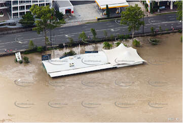 Aerial Photo Brisbane Flood QLD Aerial Photography