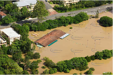 Aerial Photo Brisbane Flood QLD Aerial Photography