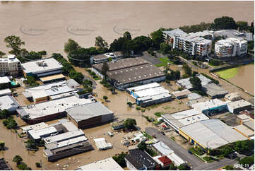 Aerial Photo Brisbane Flood QLD Aerial Photography