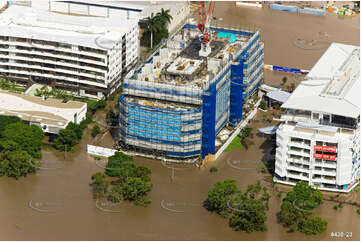 Aerial Photo Brisbane Flood QLD Aerial Photography