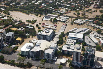 Aerial Photo Brisbane Flood QLD Aerial Photography