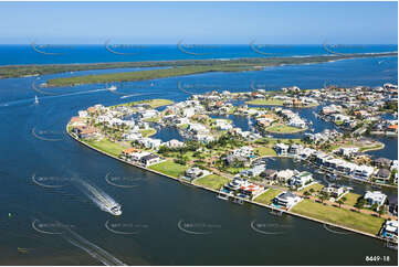 Aerial Photo Sovereign Island QLD Aerial Photography