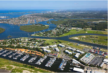 Aerial Photo Hope Island QLD Aerial Photography