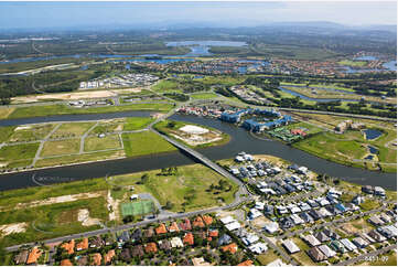 Aerial Photo Hope Island QLD Aerial Photography