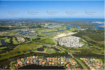 Aerial Photo Hope Island QLD Aerial Photography