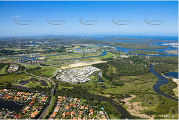 Aerial Photo Hope Island QLD Aerial Photography