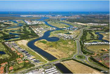 Aerial Photo Hope Island QLD Aerial Photography