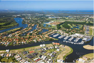 Aerial Photo Hope Island QLD Aerial Photography