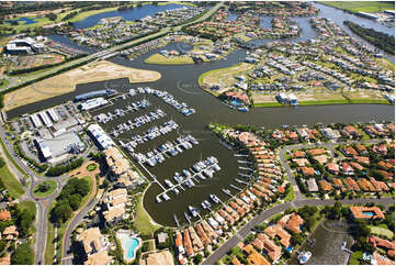 Aerial Photo Hope Island QLD Aerial Photography