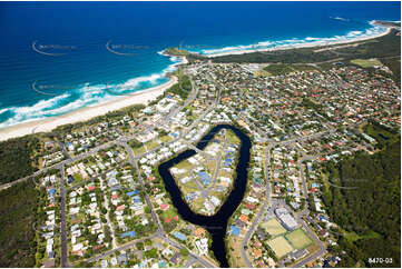 Aerial Photo Cabarita Beach / Bogangar NSW Aerial Photography