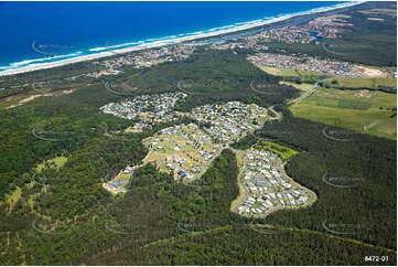 Aerial Photo Pottsville NSW Aerial Photography