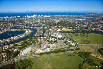 Aerial Photo Carrara QLD Aerial Photography