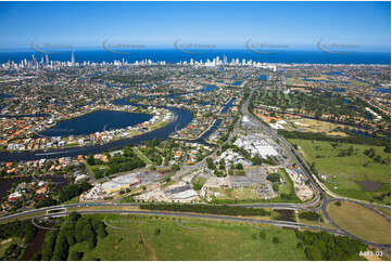 Aerial Photo Carrara QLD Aerial Photography