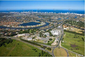 Aerial Photo Carrara QLD Aerial Photography