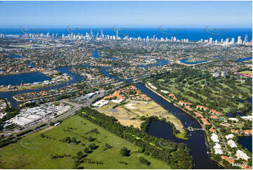 Aerial Photo Clear Island Waters QLD Aerial Photography