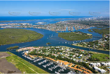 Aerial Photo Hope Island QLD Aerial Photography