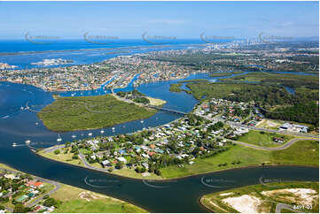 Aerial Photo Hope Island QLD Aerial Photography