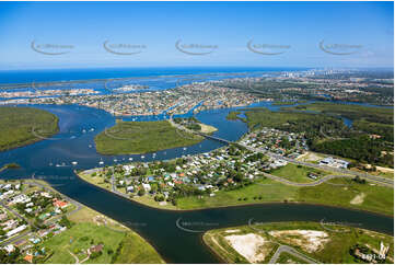 Aerial Photo Hope Island QLD Aerial Photography