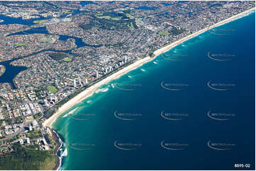 Aerial Photo Burleigh Heads QLD Aerial Photography