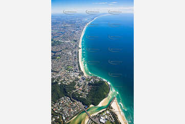 Aerial Photo Burleigh Heads QLD Aerial Photography