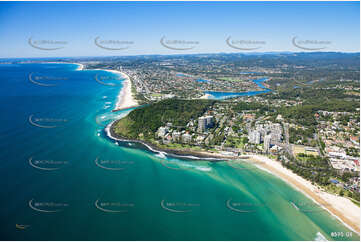 Aerial Photo Burleigh Heads QLD Aerial Photography