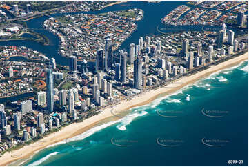 Aerial Photo Surfers Paradise QLD Aerial Photography