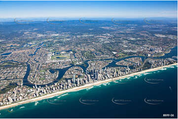 Aerial Photo Surfers Paradise QLD Aerial Photography