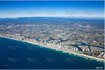 Aerial Photo Surfers Paradise QLD Aerial Photography