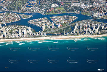 Aerial Photo Main Beach QLD Aerial Photography