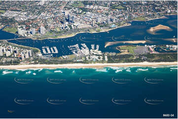 Aerial Photo Main Beach QLD Aerial Photography