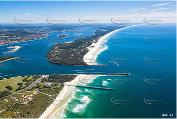 Wave Break Island Gold Coast Broadwater QLD Aerial Photography