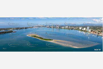 The Gold Coast Broadwater QLD Aerial Photography