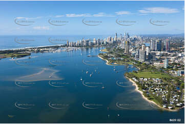 Aerial Photo Southport QLD Aerial Photography